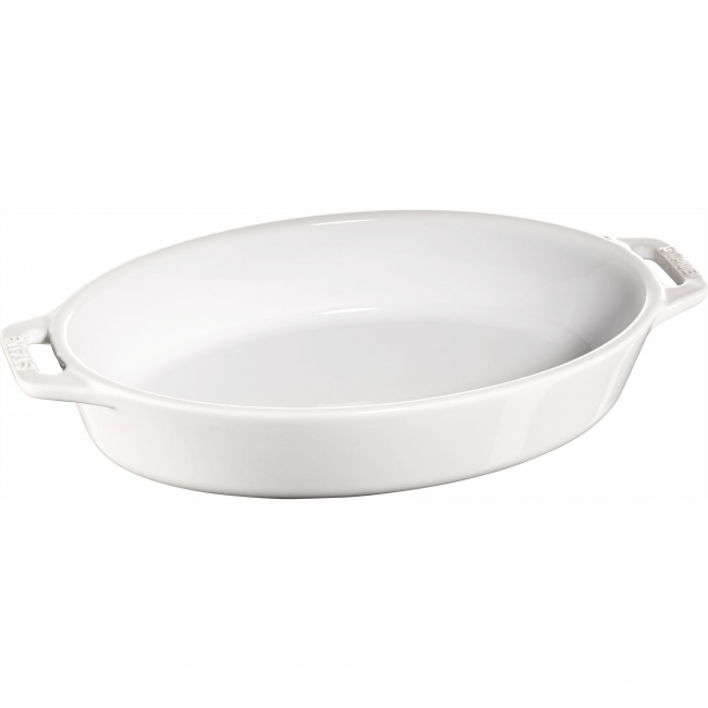 Ceramic Baking Dish 1.1L White