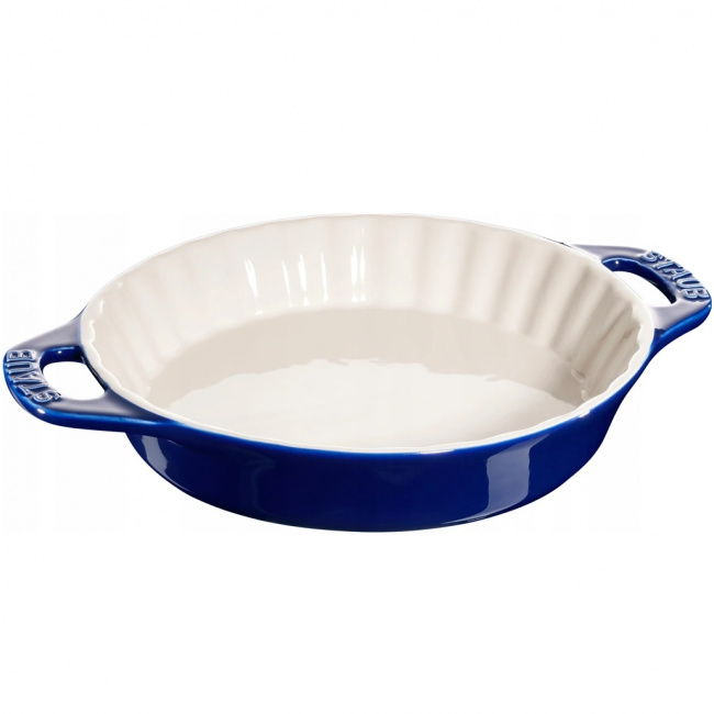 Ceramic Baking Dish 1.2L for Desserts Blue