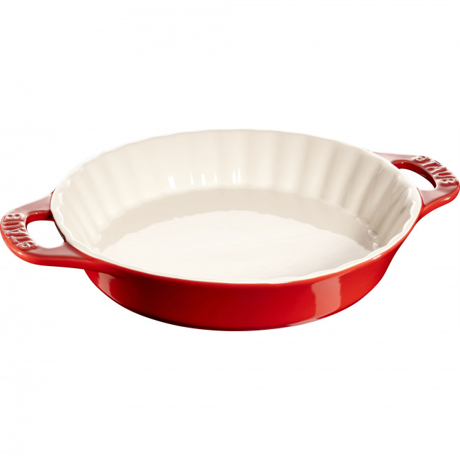 Ceramic Baking Dish 2L 28cm for Desserts Red - 1
