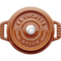 Mini Cocotte Cast Iron Pot 250ml Cinnamon - 2
