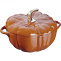 Pumpkin Cast Iron Pot 3.45L Cinnamon 24cm - 1