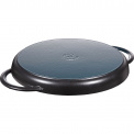 Cast Iron Grill Pan with Two Handles 22cm Black - 2