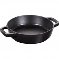 Cast Iron Pan with Two Handles 20cm Black - 1