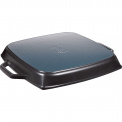 Cast Iron Grill Pan 33cm with Handles Black - 6