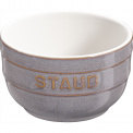 Ramekin okrągły 200ml 2szt. antyczny szary - 1
