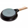 Cast Iron Pan 20cm with Wooden Handle - 2