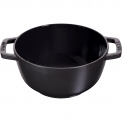 Zestaw do fondue 16cm czarny - 4