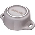 Mini Cocotte Pot 200ml 10cm Antique Grey - 3