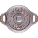 Mini Cocotte Pot 200ml 10cm Antique Grey - 2