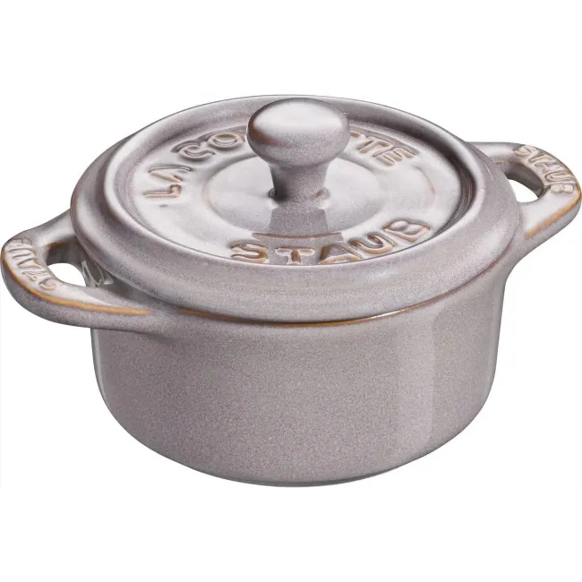 Garnek Mini Cocotte 200ml 10cm szary