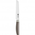 Now S Knife 13cm Universal with Serrations - Grey