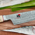Rocking Santoku Knife 5000MCD 18cm - 3