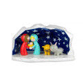Happy Nativity Scene with Figurines - 1