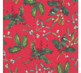 Serwetki 25x25cm Esther Red 20szt. 