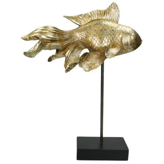 Gold Fish Figurine