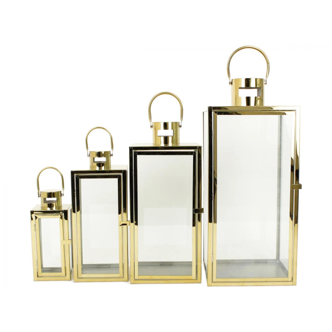 Large Gold Lantern 52cm