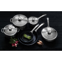 3-PLY Cookware Set - 8 Pieces - 4