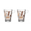 Set of 2 La Vita 350ml Coffee Cups - 1