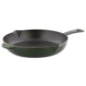 Green Skillet Cast Iron Pan 26cm