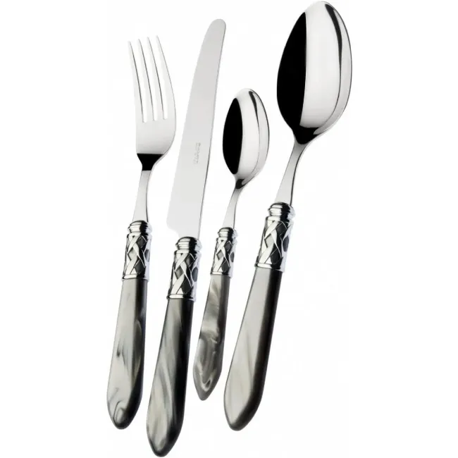 Aladdin Grey 24-Piece Cutlery Set