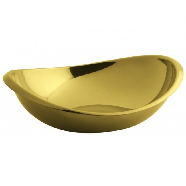 Twist Bowl 26x22cm Gold - 1