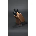 Set of 5 Knives in Wooden Block - 2