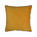 Velvet Yellow Cushion - 1