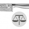 Nóż Damasteel 18cm Santoku - 2