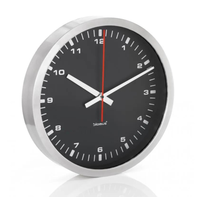 Matte Black Era Wall Clock 40cm