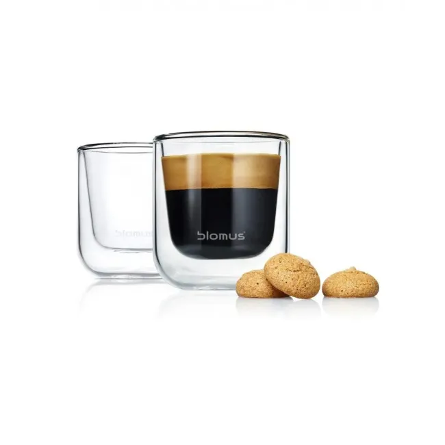 Zestaw 2 szklanek Nero do espresso