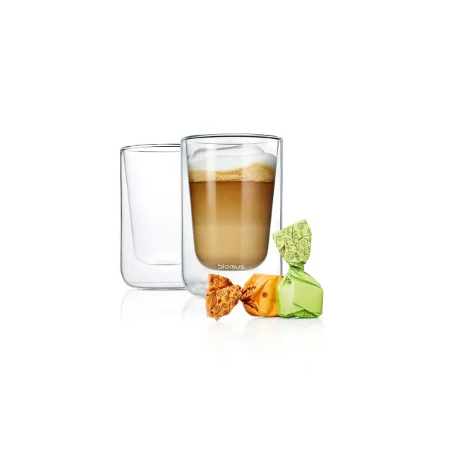 Zestaw 2 szklanek Nero 250ml do cappucino