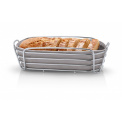 Delara Oval Bread Basket Taupe - 2