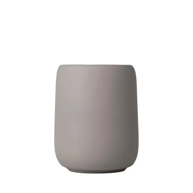 Kubek na szczoteczki Sono Taupe