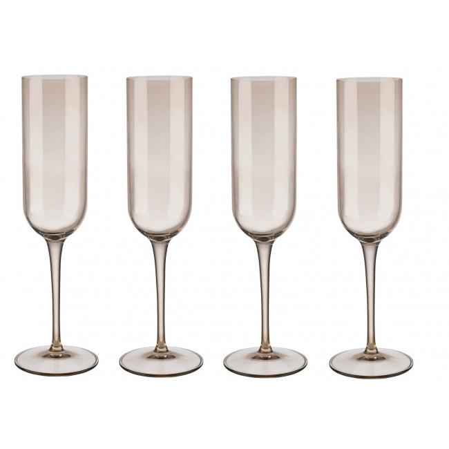 Set of 4 Fuum 210ml Champagne Glasses Nomad - 1