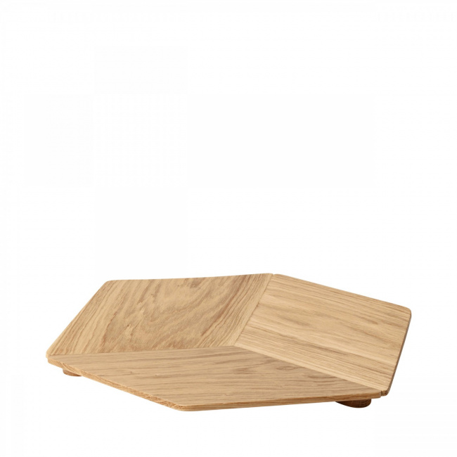 Medium Hexa Wooden Tray - 1