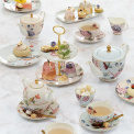 Cuckoo Pink Tea Cup with Saucer 180ml - 6