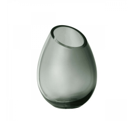 Wazon Drop 16,5X12,5cm Smoke