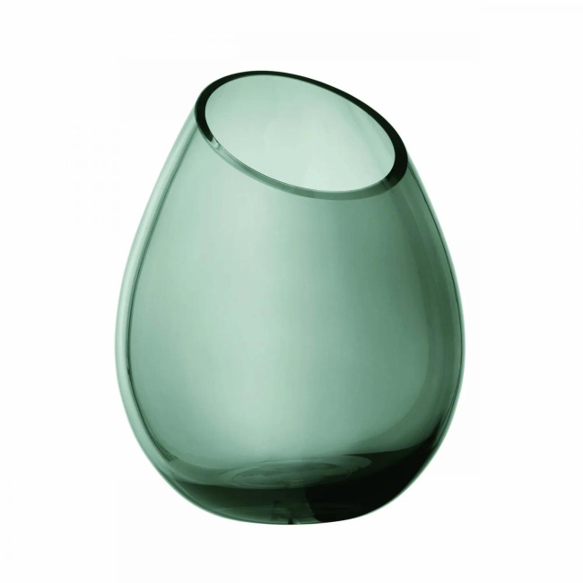 Drop Vase 24x19cm Smoke