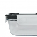 Glass Lunchbox 900ml + Grey Cutlery - 5