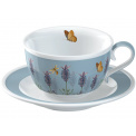 Coffee Cup with Saucer Kew Gardens Lavender 150ml for Coffee/Tea - 1