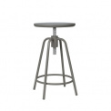 Taboret Around z regulacją wysokości Steel Grey - 1