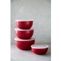Set of 4 Kitchen Bowls with Lids UNIVERSAL - 3
