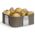Desa 20cm Bread Basket Black - 5