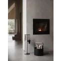 Ashi 3-Piece Fireplace Set Brown - 4