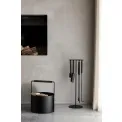Ashi 3-Piece Fireplace Set Brown - 2