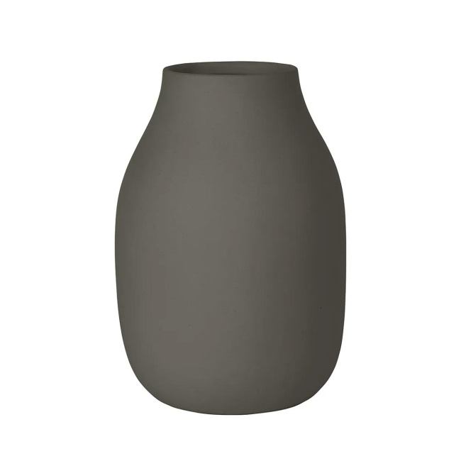 Vase S Colora Steel Gray