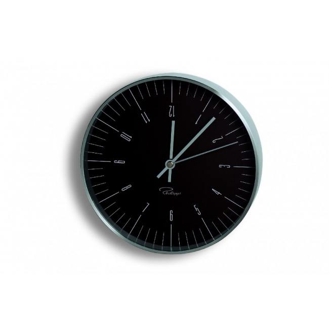 Zegar ścienny Tempus 20cm czarny