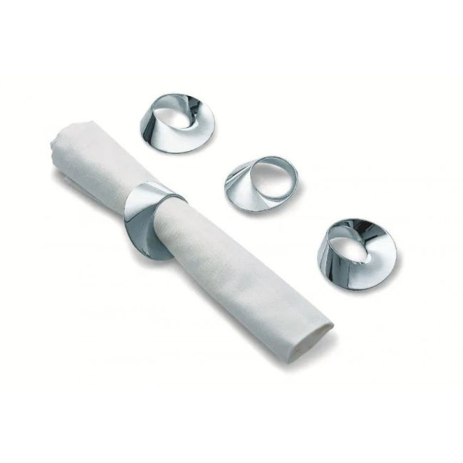 Swirl Napkin Rings 4 pcs.
