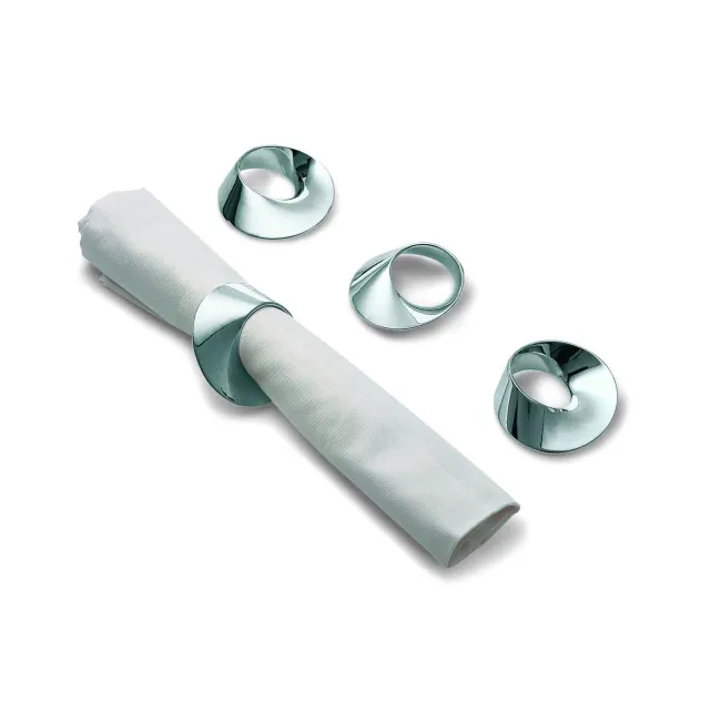 Swirl Napkin Rings 4 pcs.