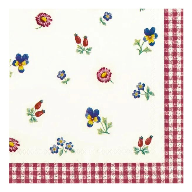 Petite Fleur Napkins 25x25cm 20pcs.